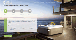 Desktop Screenshot of hotspas.com